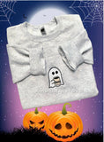 Embroidered Ice Or Hot Coffee Ghost