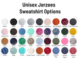 Two Tone Monogrammed Sweatshirts