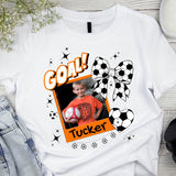 Soccer Custom Printed T-shirt