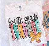 Teach Grade School Shirts And Titles