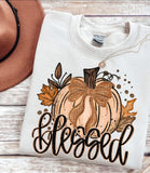 Blessed pumpkin sweatshirt