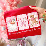 Printed Christmas Stamp Sweatshirt