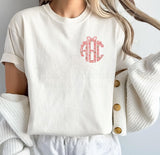 Strawberry Bow Monogram (with or without the bow)