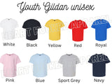 (Youth XS-XL) Preppy pennant flag back to school T-shirts