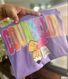Custom Counselor, Librarian, Teacher and Para Tees