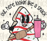 Out here looking like a snack