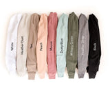 Custom Mama Floral Applique Sweatshirt