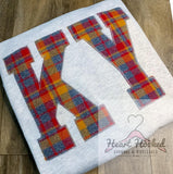 State Abbreviation Autum Plaid
