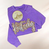 Kentucky Leopard Printed ( Comfort Colors Sweatshirt )