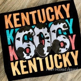 Kentucky 606 Cow Print