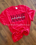 Personalized Tee (Mom, Nana, Grandma, Mamaw, Nanaw, ) Fully Customizable!