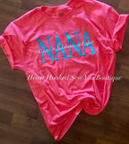 Personalized Tee (Mom, Nana, Grandma, Mamaw, Nanaw, ) Fully Customizable!