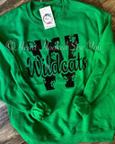 Wildcats Sweatshirt - Green Or Grey