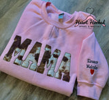 Cow Print Mama Sweatshirts
