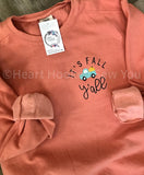 It's Fall Y'all Pumpkin Truck ( Comfort Colors Sweatshirt )