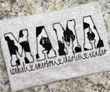 Cow Print Appliqué T-Shirts