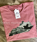 Mauve State Outline Tee (Bella Canvas) Can Do Other States