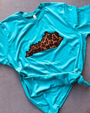 Bella Canvas Leopard State (Can Do Other States)
