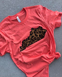 Bella Canvas Leopard State (Can Do Other States)