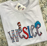 Custom Dr Seuss Childs Tee